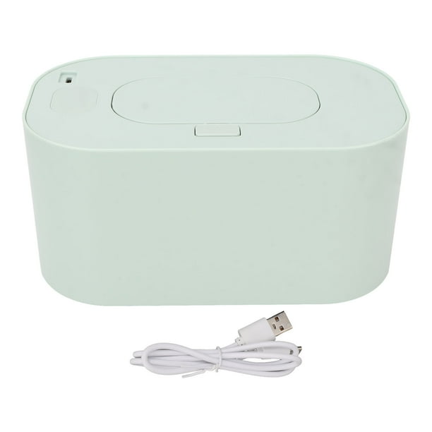 Calentador de toallitas húmedas para bebés con termostato y temperatura USB, portátil, para uso en exteriores