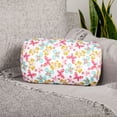 thumbnail image 3 of Brookstone Squishy FOM Cushion Pillow - The Original Stretchy, Comfy, Colorful Pillow for Neck, Lumbar Support, and Bed - for Sleeping, Lounging, Gift for Mom - Small, Butterflies, 12 x 7 inches, 3 of 11