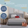 thumbnail image 5 of ClickDecor Hudson Upholstered Bed Queen Gray, 5 of 7