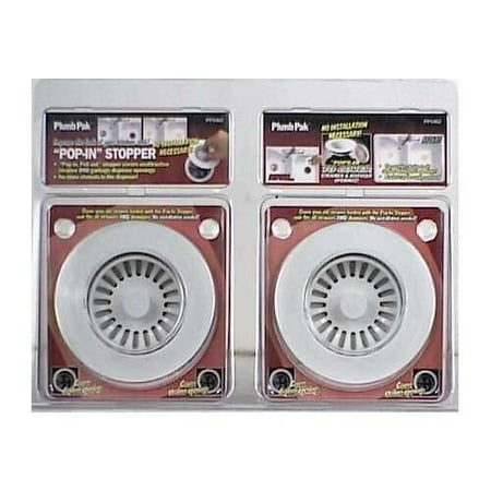 

Plumb Pak Disposal/Strainer Rim Insert ( 2 Pack White) PP5462
