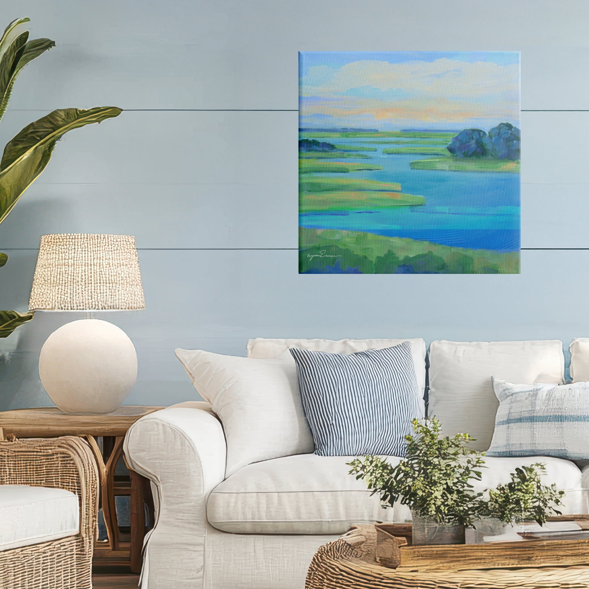 Stupell Industries Scenic Scarborough Marshes Canvas Wall Art, design by Lynn Ericson Fine Art