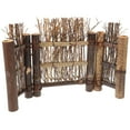 thumbnail image 1 of MOVTOTOP 1Set Mini Bamboo Fence Model Light Brown For Landscape Edging And Photography Props 37.50X23.50X2.50CM, 1 of 7