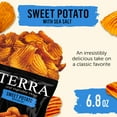 thumbnail image 2 of TERRA Wavy Sea Salt Sweet Potato Vegetable Snack Chips, 6.8 oz, 2 of 9