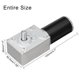 thumbnail image 3 of Motor de caja de engranajes de turbina de reducción de velocidad eléctrica de alto par DC 24V 5RPM de Unique Bargains, 3 of 7