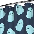 thumbnail image 3 of Halloween Ghost Pattern Shower Curtain 36"x72" ,Bathroom Decorative Shower Curtains Set with 12 Hooks,Modern Waterproof Washable Shower Curtain, 3 of 6
