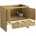 thumbnail image 6 of James Martin Vanities 435-V36 Hudson 36" Single Basin Ash Wood Vanity Cabinet Only - Light, 6 of 7
