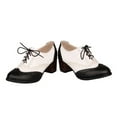 thumbnail image 5 of UPOUART Women's Chunky Heel Shoes, Breathable PU Upper, Non- Sole, Stylish Comfortable Heels, Size 7.5 for Daily Wear, 5 of 6