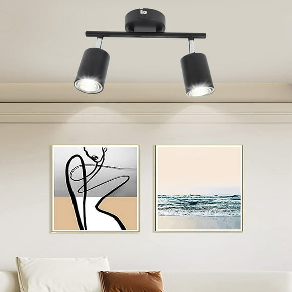 LED Track Light Kit, Easy Installation GU10 Base Track Lighting Kit For Kitchen