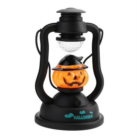 

Colorful Flash LED Lantern with Handle - Halloween Decorative Sound Night Light