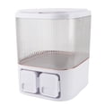 thumbnail image 4 of Rice Bucket, Plastic Rice Bucket Airtight Rice Container Flour Container Rice Plastic Storage Bin Rice Storage Container Large Capacity Rice Storage For Home Use, 4 of 8