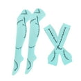 thumbnail image 3 of Conjunto de guantes sin dedos y calcetines largos jinwen para disfraz de Halloween Estilo A, 3 of 8