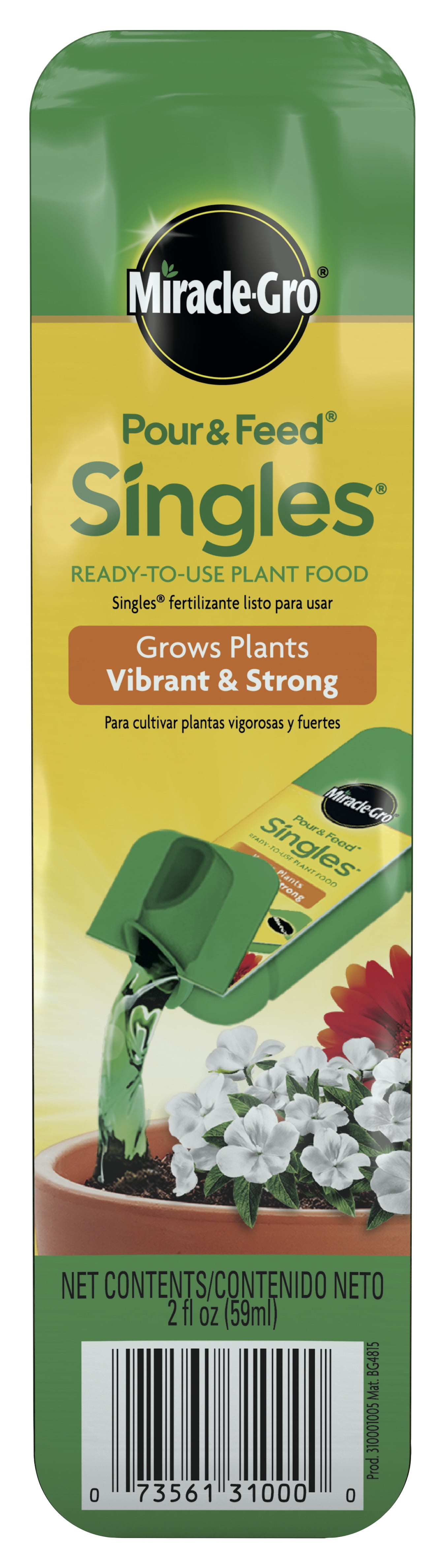 MiracleGro Pour & Feed Singles Liquid RTU Plant Food Gravity Feed