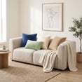 thumbnail image 6 of Faux Fur Plush Lumbar Pillow Covers 12x20 Set of 2 Soft Fluffy Throw Pillow Covers Sage Green Living Room Decor, 6 of 7