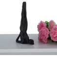 thumbnail image 2 of Decoración familiar Estatua de yoga de postura de yoga de cerámica, sala de meditación Colección de entrenadores de yoga Regalo de yoga (postura de soporte de hombro), 2 of 5