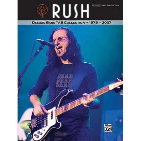Rush Deluxe Bass Tab Collection 1975 2007 Authentic