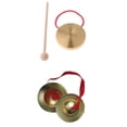 thumbnail image 1 of Platillos de Percusión Gongs Instrumento de Juguetes de de Aprendizaje, 1 of 8