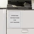 thumbnail image 4 of C-Line Self-Adhesive Shop Ticket Holders, 8.5 x 11 Inches, Clear, 50 per Box (70911), 4 of 5