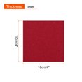 thumbnail image 2 of Uxcell Soft Felt Sheets Fabric Craft Sheet for DIY Hobby Decorate Dark Red, 2 of 7