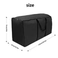 thumbnail image 2 of Sac de Rangement Imperméable pour Meubles d'Extérieur et d'Intérieur, Pochette de Rangement pour Coussins d'Arbre de Noël 116x35x50cm, 2 of 10