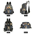 thumbnail image 4 of FORMRS Mini Backpack Purse for Women Travel Daypack Casual Shoulder Bag, Watercolor Astronaut, 4 of 7