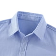 thumbnail image 6 of Mercatoo Toddler Collared Short Sleeve 𝐏o𝗹o Soft Solid Dress Shirt for Baby Boys Girls Cute Summer Comfortable Tee Tops with Pocket, 6 of 9