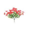 thumbnail image 2 of CuiLiyq Artificial Flowers, Faux Morning Glory Bouquet, UV Resistant Plastic Floral Stems for Home, Balcony, Garden, Patio Decoration, 2 of 8