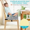 thumbnail image 3 of Toddler Booster Seat Chair Booster Seat With Adjustable Belt And Fastening Strap Non Booster Seat Cushion Cute Kid Booster Seat For Dining Table Toddler Kids Wedge Cushion for Wheelchair, 3 of 5
