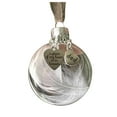 thumbnail image 2 of Teissuly Clear Christmas Memorial Ornament Feather Ball, A Piece of My Heart is in Heaven, Christmas Tree Memorial Hanging Pendant Gift for Mom, Dad, Son, Daughter,Sister, Brother, Grandma, Grandpa, 2 of 8