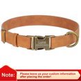 thumbnail image 3 of Pet Artist 	Leather Personalized Dog Collar Custom Name Engraved Puppy ID Anti-lost Collars, 3 of 7