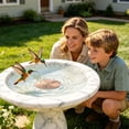 thumbnail image 4 of Outdor Copper Disc Bird Bath For Bird Feeders Brass Water Basin Cleaning Disk For Outdoor Bird Bath Bird Feeders For Outdoor Use Copper Bird Bath Cleaner With Protective Coating, 4 of 4