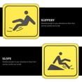 thumbnail image 4 of BRIGHTFUFU 4Pcs Self Adhesive Warning Reflective Stickers PVC Assorted Color Warning Stickers Homeowners Wet Surfaces, 4 of 8