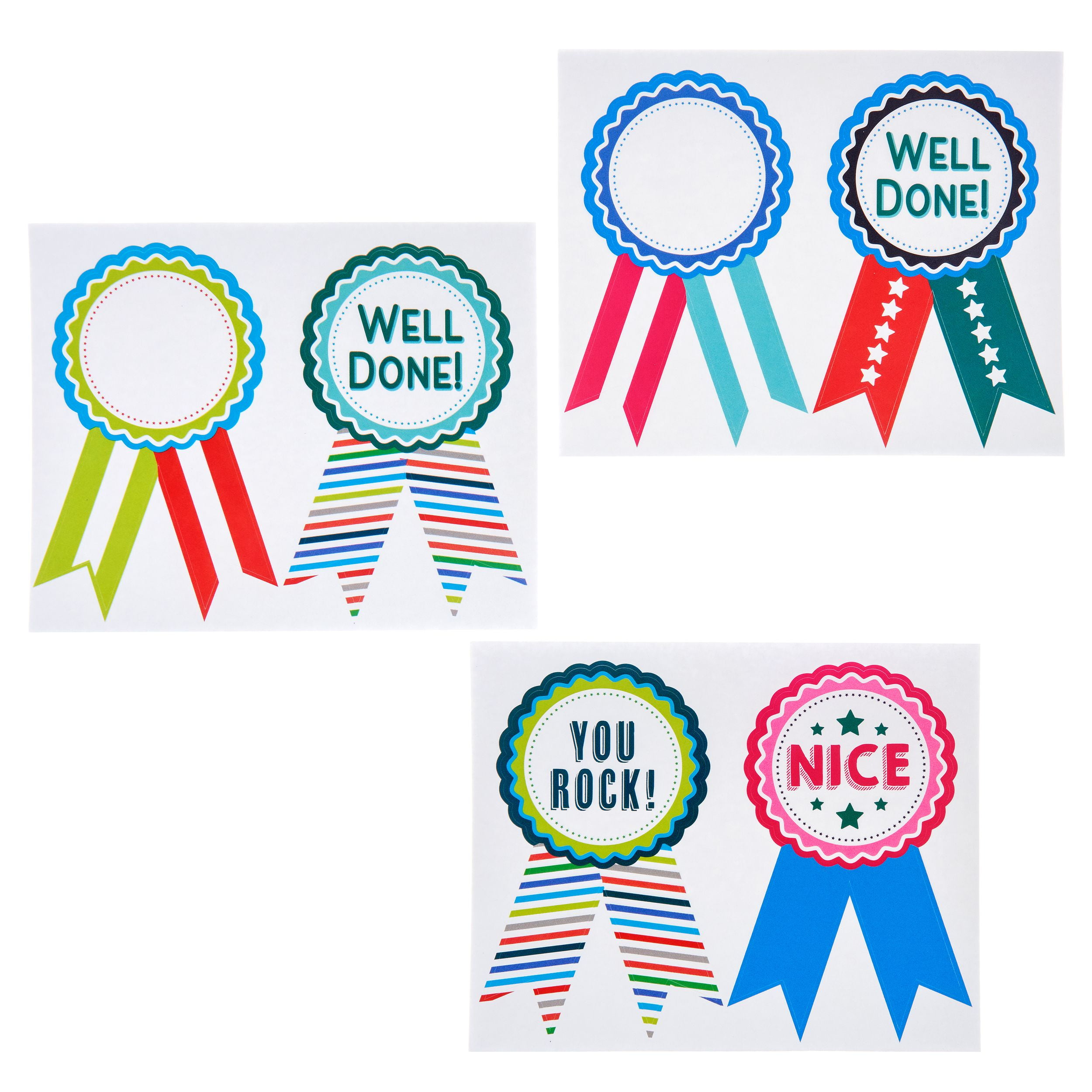 (4 pack) Gartner Studios "Great Job" Certificates, Unisex, Paper Recognition Awards, 20 Pack
