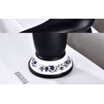 thumbnail image 5 of Grifo de lavabo retro, grifo de cerámica de latón, grifo mezclador antiguo vintage, grifo de agua fría/caliente, decoración de repuesto para cocina, baño, negro, 5 of 5