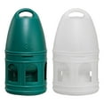 thumbnail image 1 of 2 bebederos y comederos automáticos para pájaros, dispensadores de agua para palomas. 3L Verde Blanco, 1 of 9