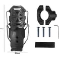 thumbnail image 3 of Adaptive Bicycle/Motorcycle Bottle Holder (2 Gray) – 360° Rotatable with Automatic Clamping, Fits 2''-3'' Cups, 3 of 6