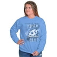 thumbnail image 3 of Delaware Cute State Flower Souvenir Women Crewneck Sweatshirt Brisco Brands S, 3 of 6