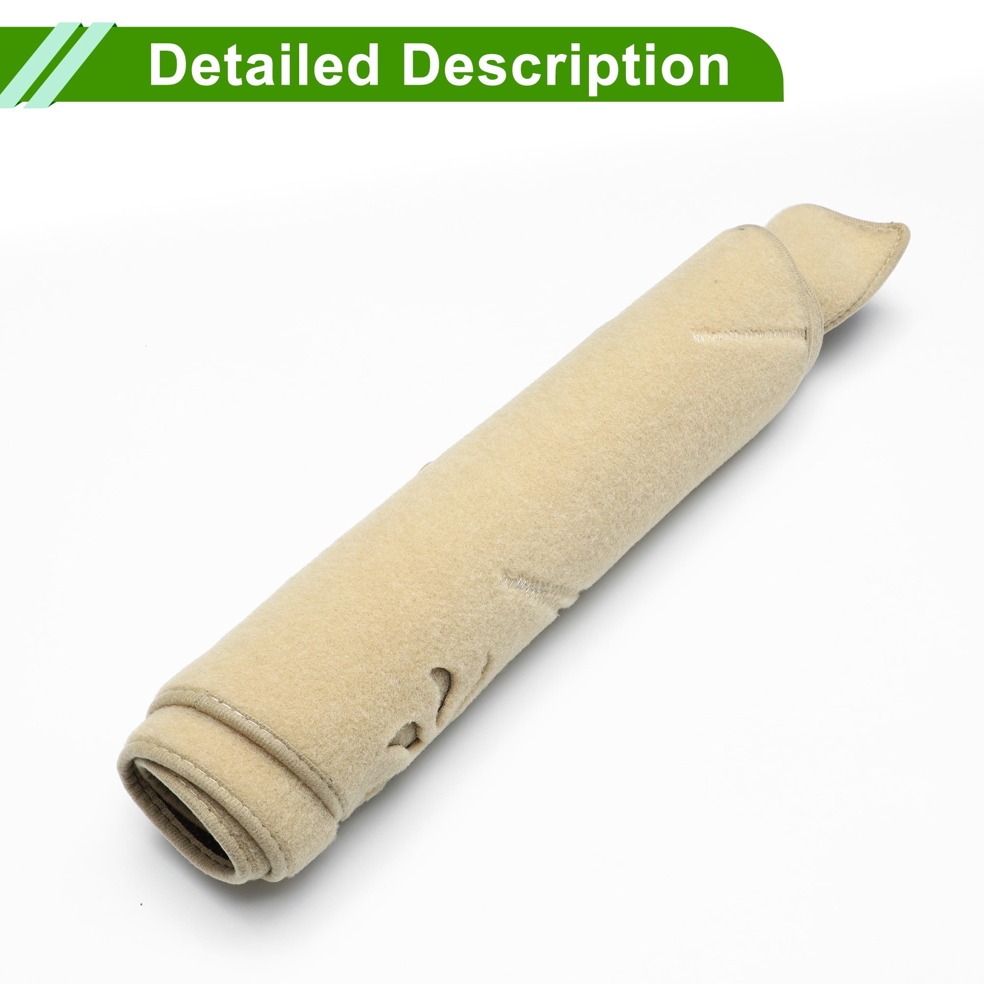 Dashboard Cover for Toyota Camry 2007-2011 Non-Slip Interior Dash Cover Mat Polyester Silicone