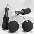 thumbnail image 3 of Cheers.US 1 Pair Jump Rope,Training Ropeless Skipping Rope for Fitness, Weighted Cordless Speed Training Ball Jump Rope for Men Women, 3 of 7