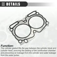 thumbnail image 6 of 2 Pcs Cylinder Head Gasket Suitable for 2.5L Engine for Subaru Forester 06-13 No.11044AA770/11044AA670, 6 of 6