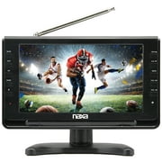 Naxa NT-110 10" LCD TV - HDTV - Shiny Black