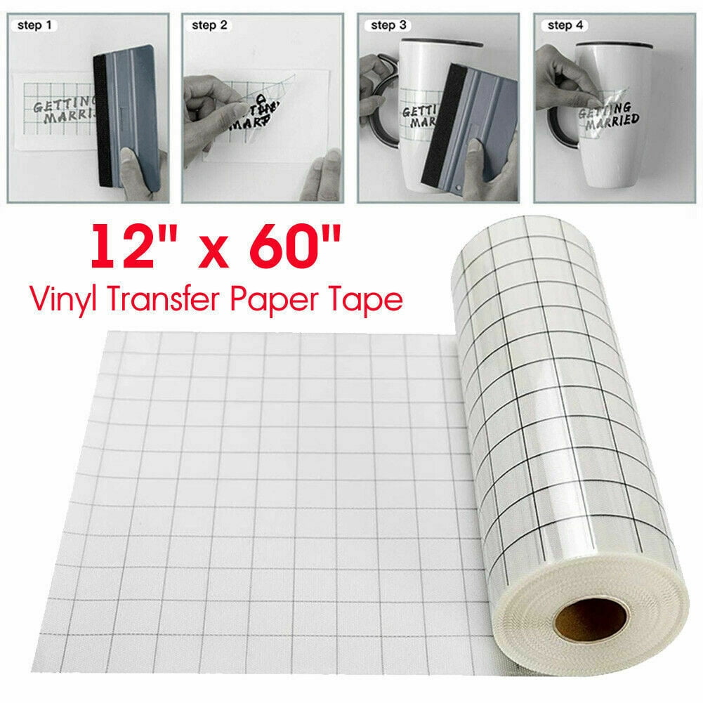 Transfer Tape for Vinyl Alignment Grid for Adhesive Vinyl Medium