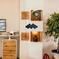 thumbnail image 4 of Sales Today Clearance! JASKFLY Hexagonal Mirror Protection Acrylic Wall Paste Background Wall Decoration Three-dimensional Self-adhesive Mirror Paste, 4 of 5
