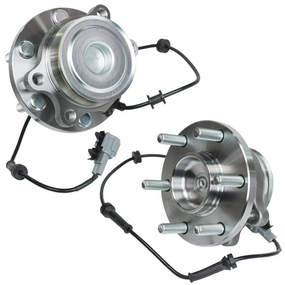 Detroit Axle - RWD Front Wheel Bearing Hubs for Nissan Pathfinder Frontier Xterra Suzuki Equator, Bearing Hubs Replacement Wheel Bearing & Hubs Assembly Set