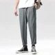 thumbnail image 3 of Pantalones cargo para hombre, pantalones harén, lápiz, negros, para trekking, de licra, baratos, informales, de talla grande, Y2k, nuevos, holgados, vintage, 3 of 5