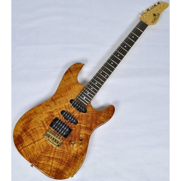 Schecter California Custom Elite Koa Top USA Custom Shop Electric Guitar