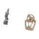 thumbnail image 5 of Estatua abstracta de pareja de Guan Yin, adorno de piedra coleccionable, escultura de resina budista de Feng Shui chino para pasillo interior, dormito, 5 of 8