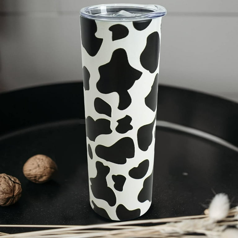 Mom life, cow print, 20 oz tumbler