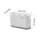 thumbnail image 3 of Ganfancp Organizador Multifuncional de Pared Sin Punzón Palillos Cuchara Tenedor Palillos Tubo Encimera Palillos Jaula Ofertas Del Día 1X Estante, 3 of 6