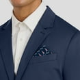 thumbnail image 6 of Men's J. Palmer Navy New England Patriots Man-In-Motion Blazer, 6 of 6