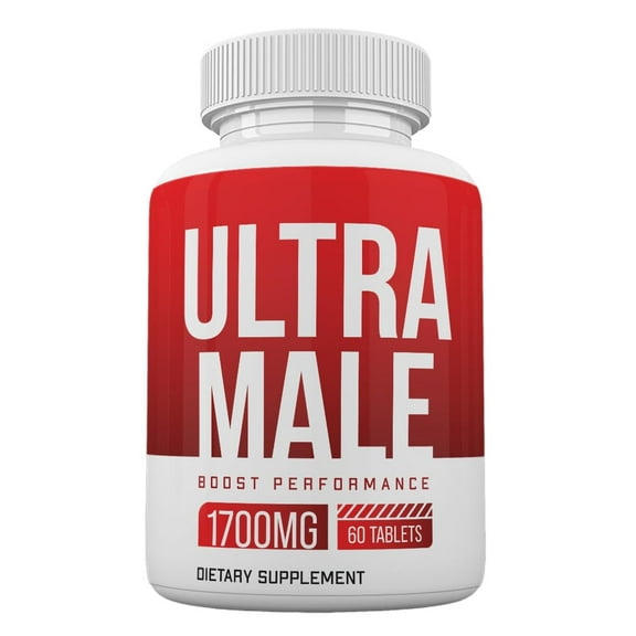 Ultra Male Pills, Power Ultra Male Supplement Advanced Formula, 60 Count